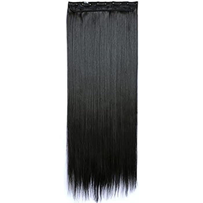 DILLARDS Long Straight Hair Extension Black 5016-8 - Image 1